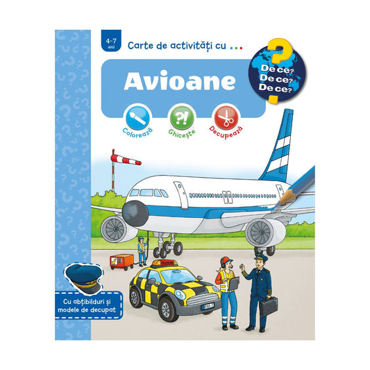 Carte de activități cu .... Avioane