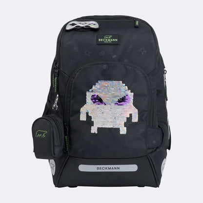 Ghiozdan, rucsac ergonomic cu pernǎ de aer Beckmann, Active Air FLX, Pixel