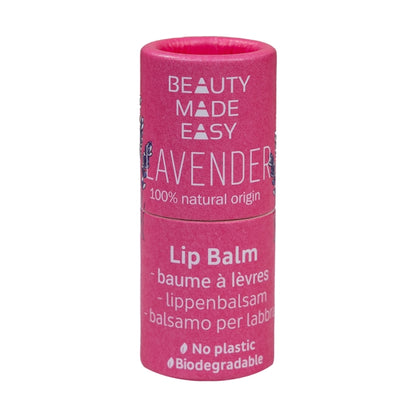 Balsam de buze zero plastic, Lavandă, Beauty Made Easy, 6 g