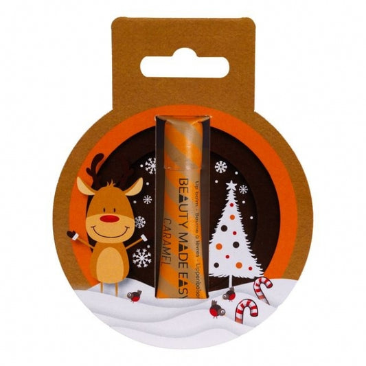 Balsam de buze vegan, zero plastic, Caramel, Ediție Limitată de Crăciun, Beauty Made Easy, 6g