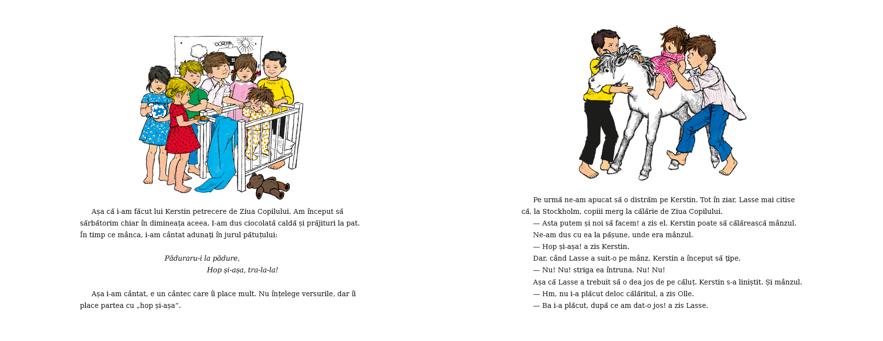 Ziua Copilului în satul Hărmălaia