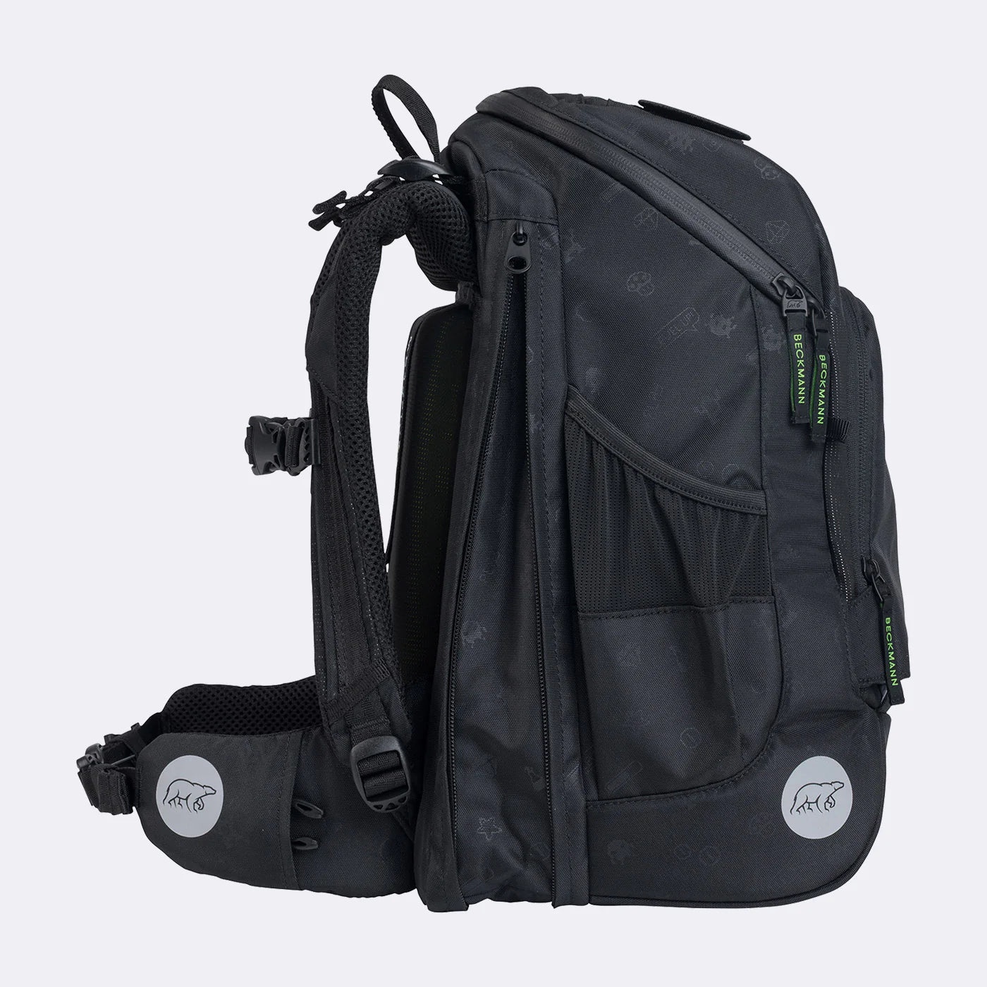 Ghiozdan, rucsac ergonomic cu pernǎ de aer Beckmann, Active Air FLX, Pixel