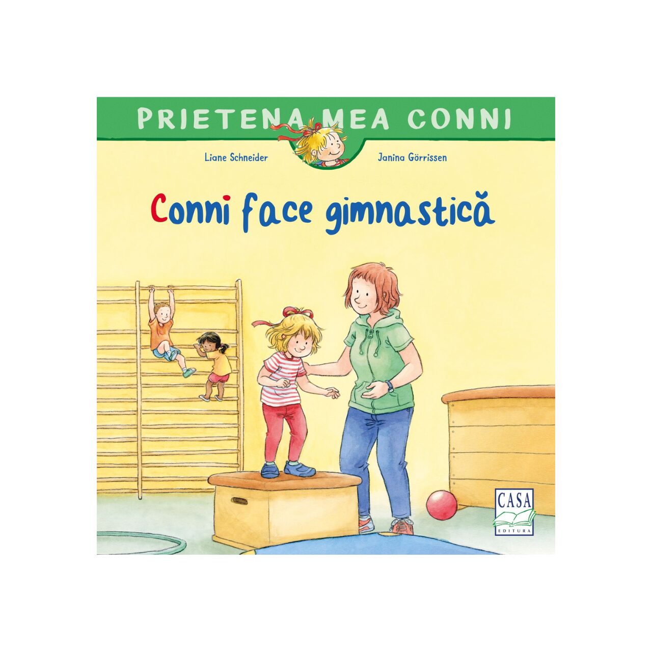 Conni face gimnastică