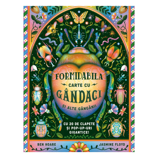 Formidabila carte cu gândaci și alte gângănii