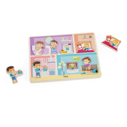 Puzzle cu Sunete – Sunete din Casă, Viga