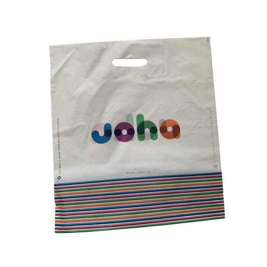 Punga mare din plastic reciclat cu logo, Joha 