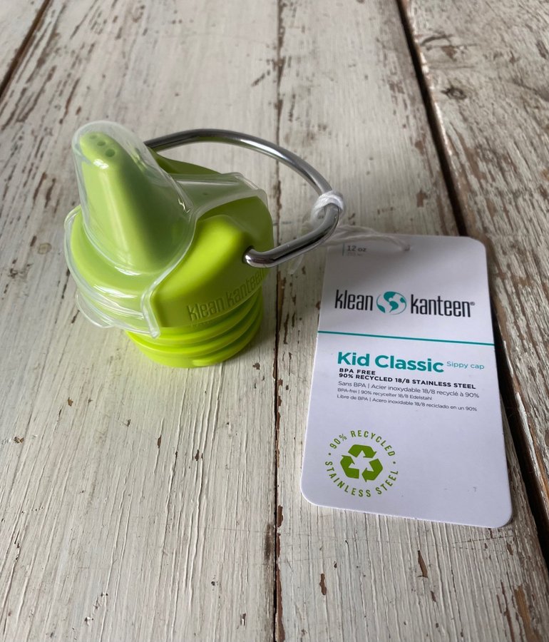 Capac de schimb Kid Sippy Cap Klean Kanteen - Bright Green