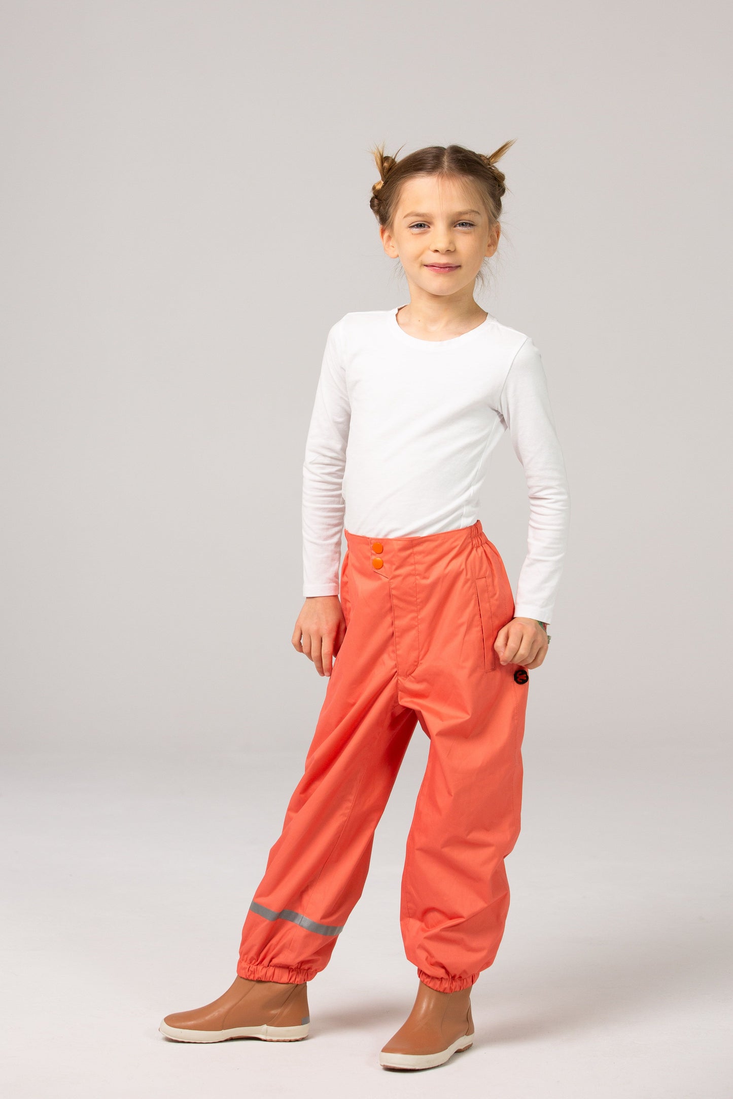 Pantaloni de ploaie - Coral - Ducksday