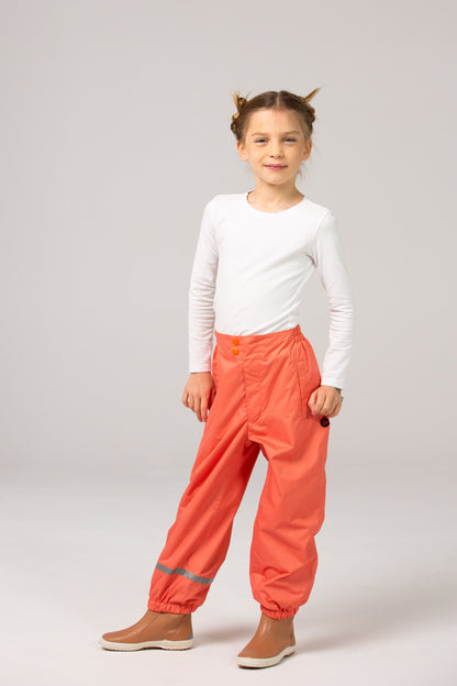 Pantaloni de ploaie - Coral - Ducksday