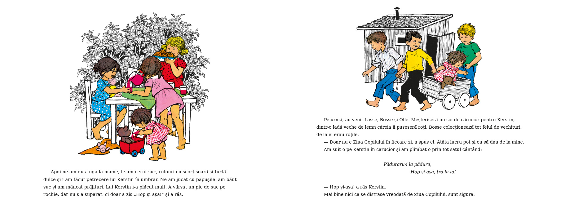 Ziua Copilului în satul Hărmălaia