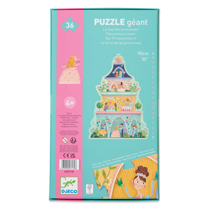 Puzzle gigant Djeco, Castelul prințeselor