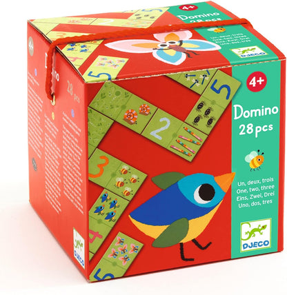 Domino numere puzzle Djeco