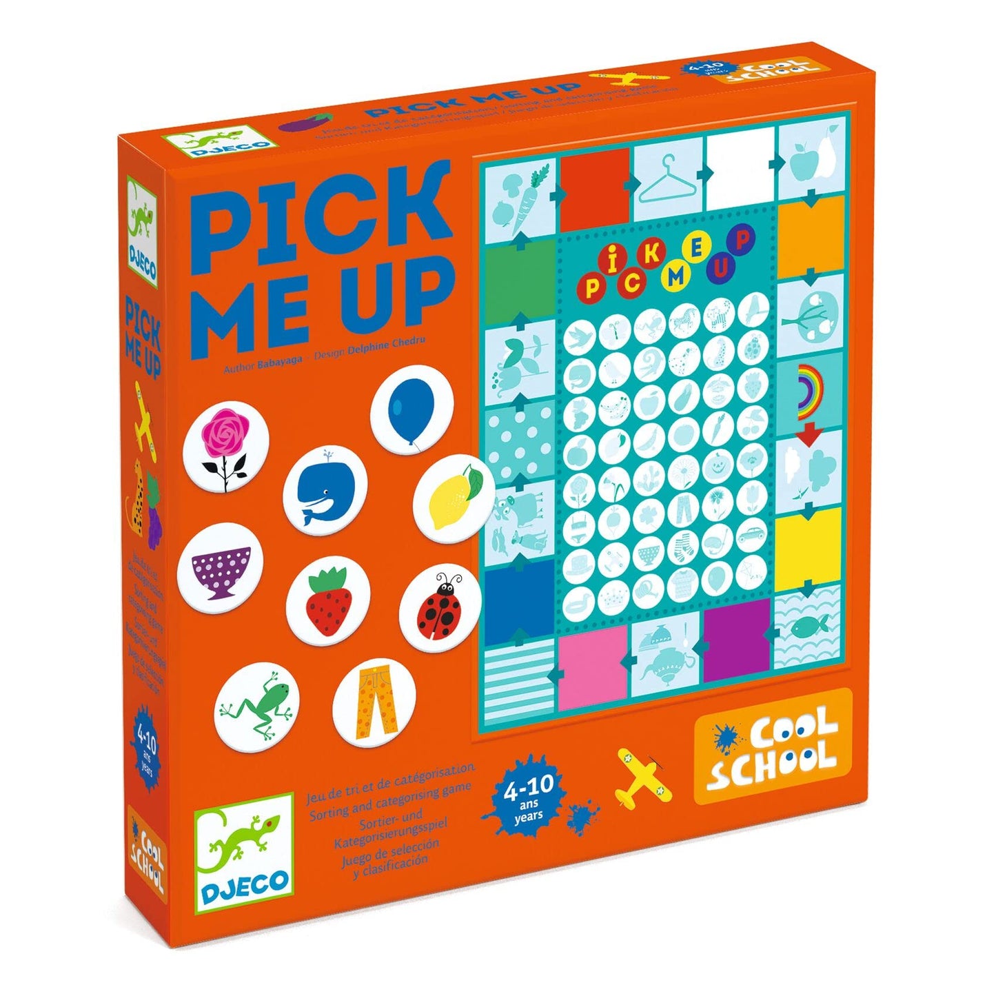 Joc educativ Pick me up - Potrivește piesele, Djeco