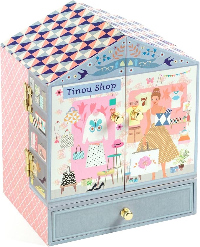 Cutie muzicală Micul magazin cochet, Djeco