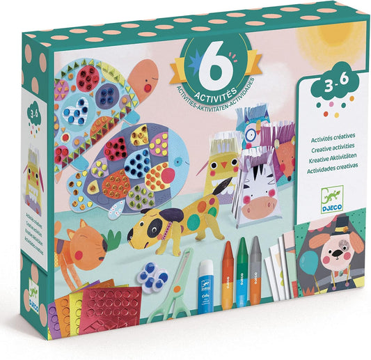 Joc creativ Casa animalelor, Djeco
