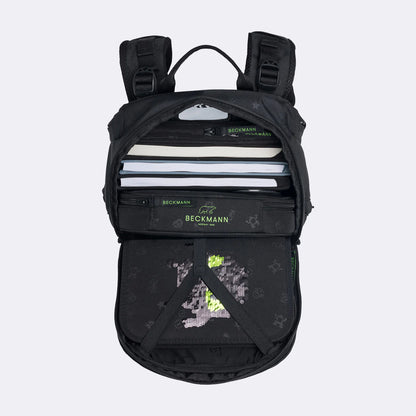 Ghiozdan, rucsac ergonomic cu pernǎ de aer Beckmann, Active Air FLX, Pixel