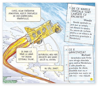 Autobuzul magic. Rătăciți în Sistemul Solar