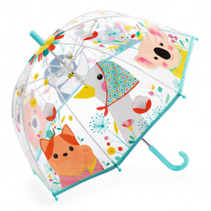 Umbrelă pentru copii ilustrații mari animale, Djeco