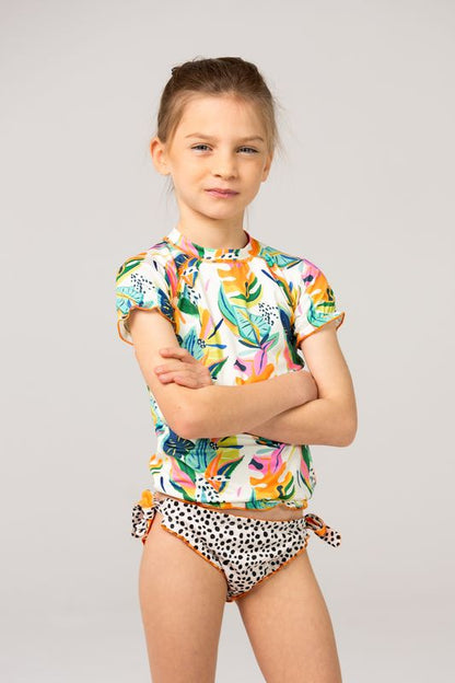 Set tricou + bikini reversibili cu protecție solară UPF 50+ Moana - DucKsday