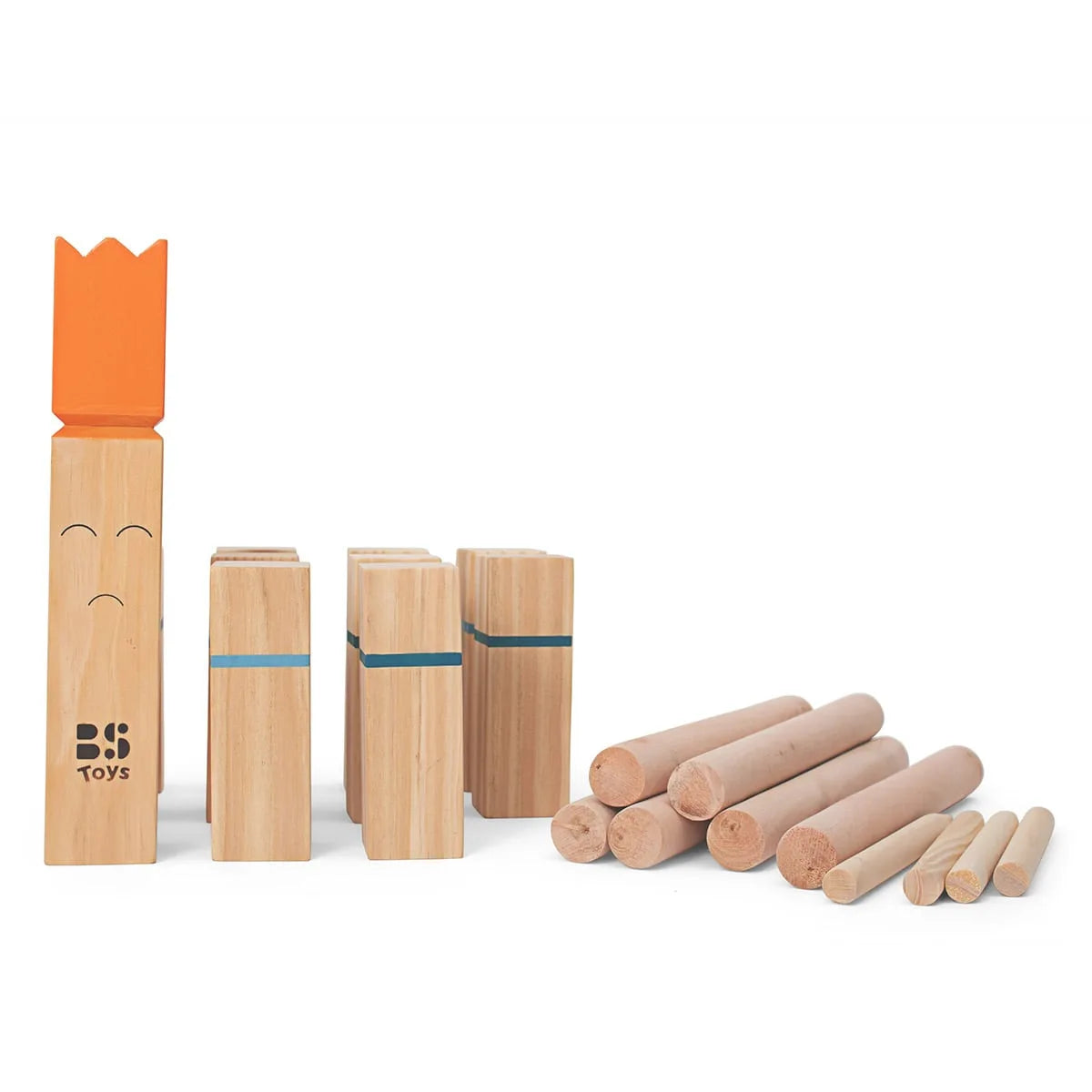 Kubb - joc de actiune si indemanare, BS Toys
