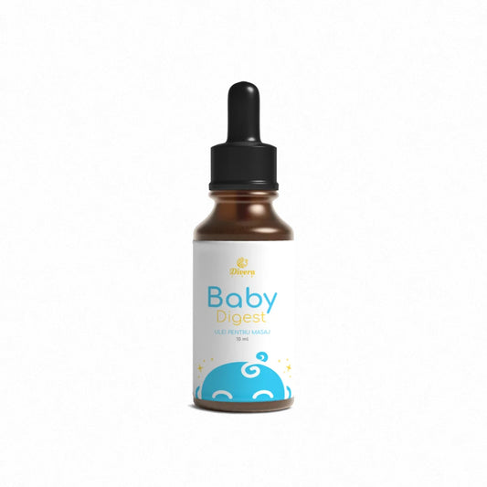 Baby Digest – Ulei Natural pentru Masaj Abdominal Bebeluși și Copii, cu Uleiuri Esențiale, 10 ml