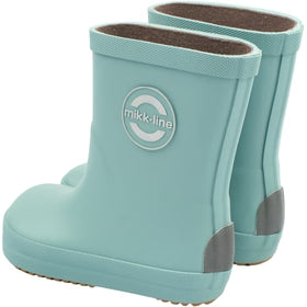 Cizme de cauciuc barefoot Stone Blue - Mikk-Line