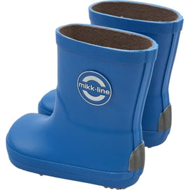 Cizme de cauciuc barefoot Strong Blue - Mikk-Line