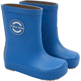 Cizme de cauciuc barefoot Strong Blue - Mikk-Line