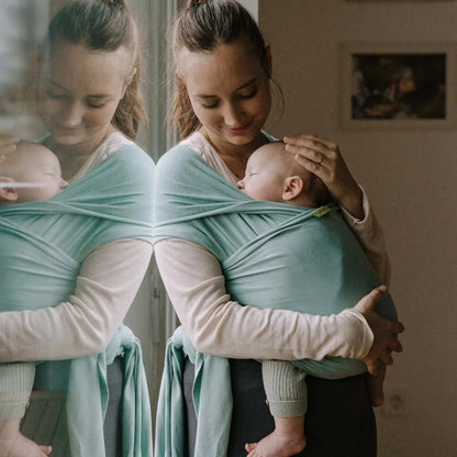 Wrap elastic din bambus Boba Sea Mist