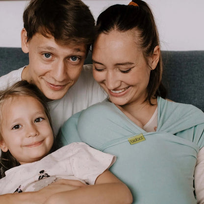 Wrap elastic din bambus Boba Sea Mist