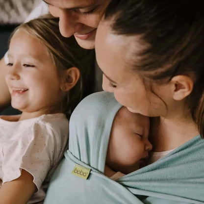 Wrap elastic din bambus Boba Sea Mist