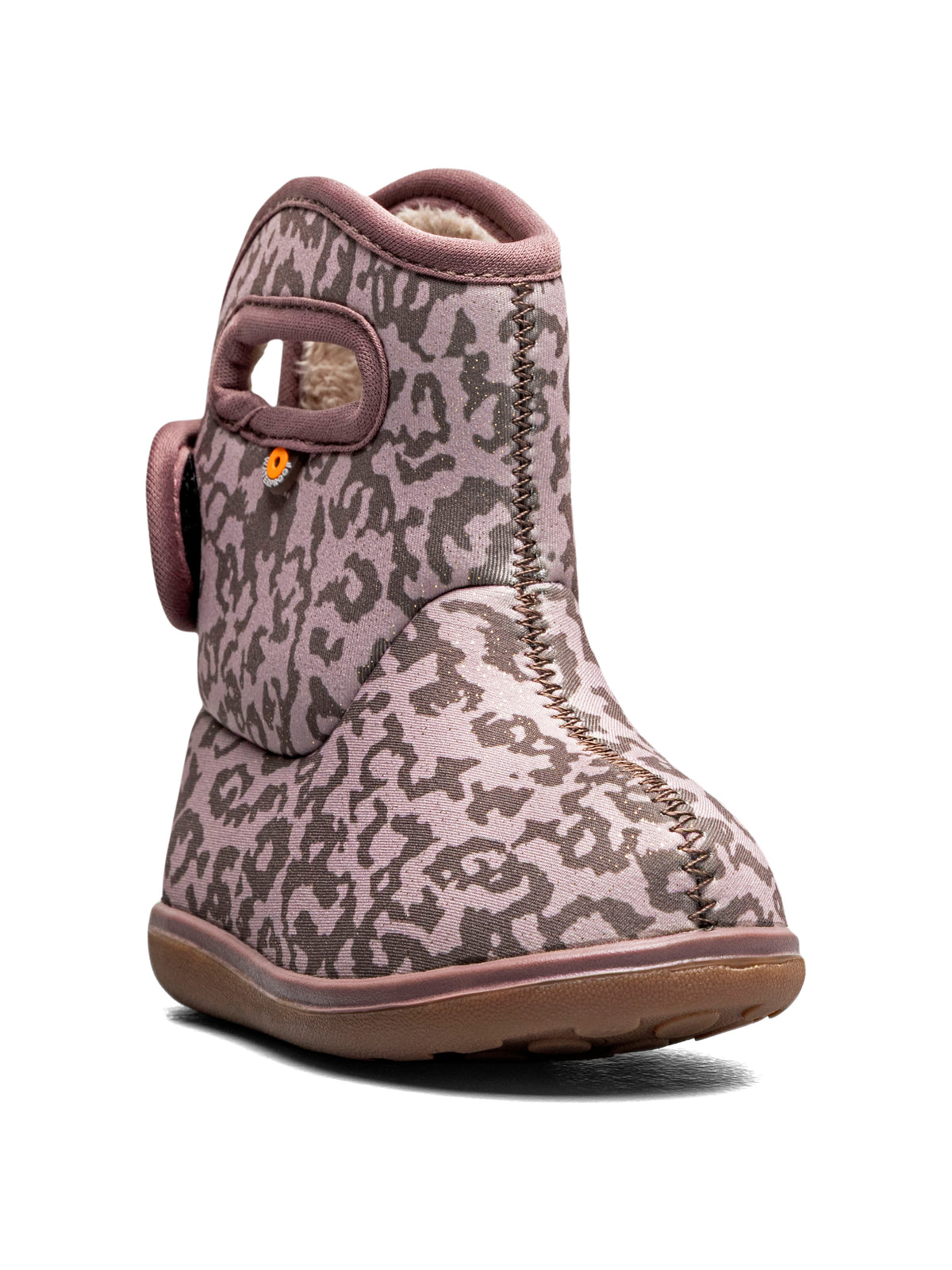 Cizme Baby Bogs II Glitter Leopard - Rose Multi