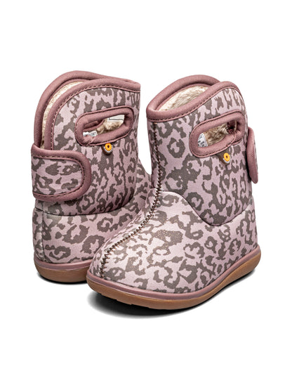 Cizme Baby Bogs II Glitter Leopard - Rose Multi