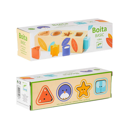 Boița Basic Djeco, cutia formelor