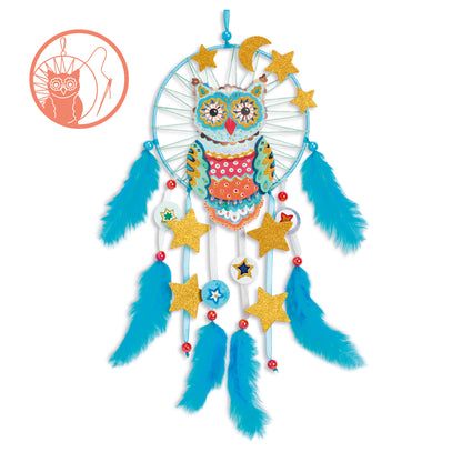 Joc creativ DIY Dreamcatcher bufnița, Djeco