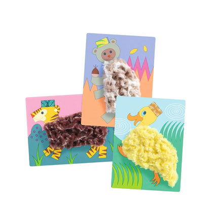 Atelier creativ Animăluțe cu căciulițe, Djeco