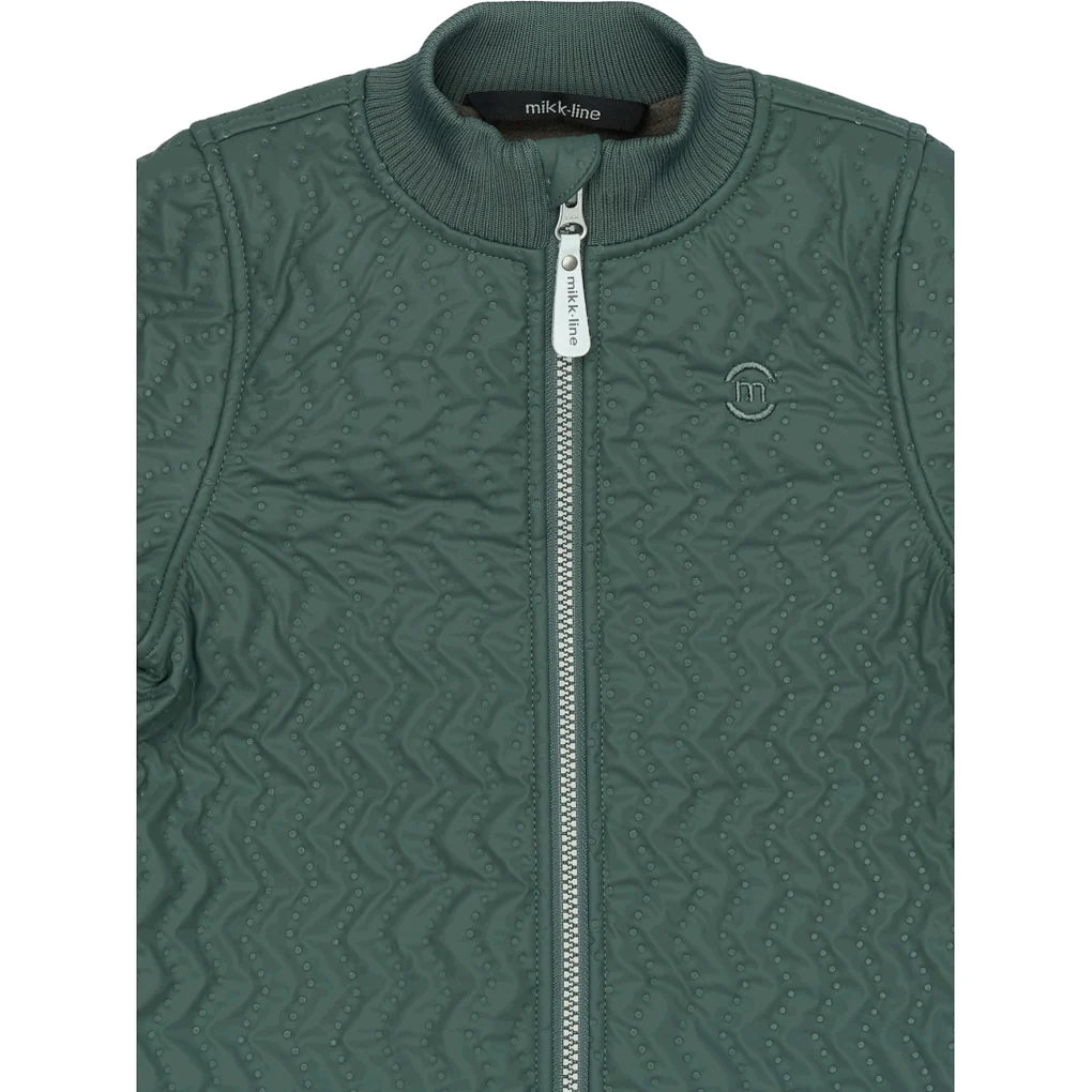 Set matlasat termorezistent căptușit cu fleece - Mikk-Line Duvet - Balsam Green