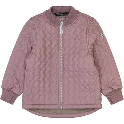 Set matlasat termorezistent căptușit cu fleece - Mikk-Line Duvet - Twilight Mauve