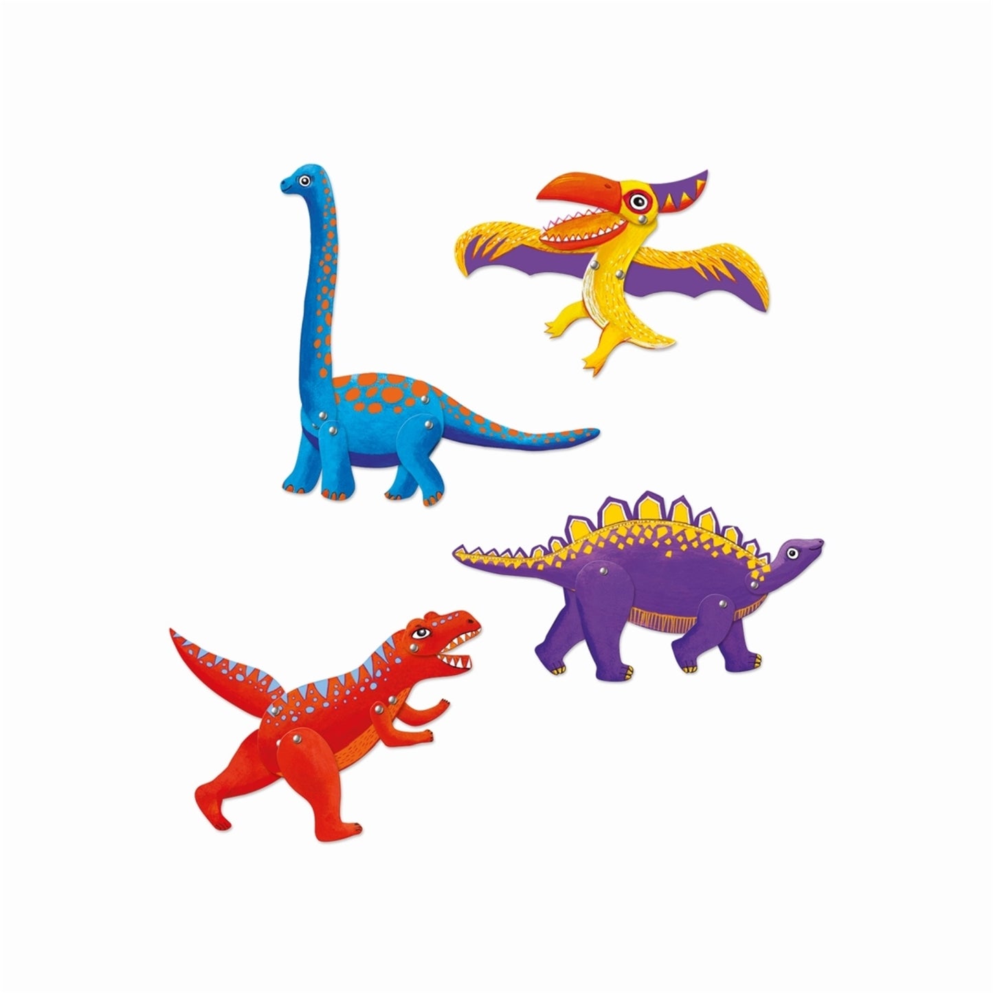 Dinozauri în mișcare Djeco