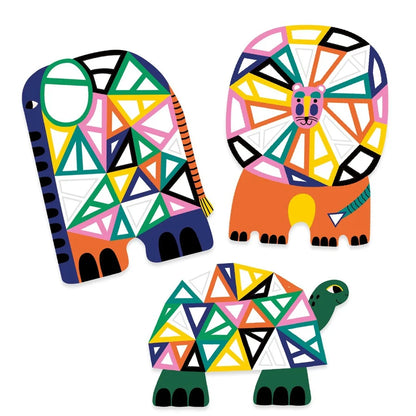 Set creativ mozaic Animale, Djeco