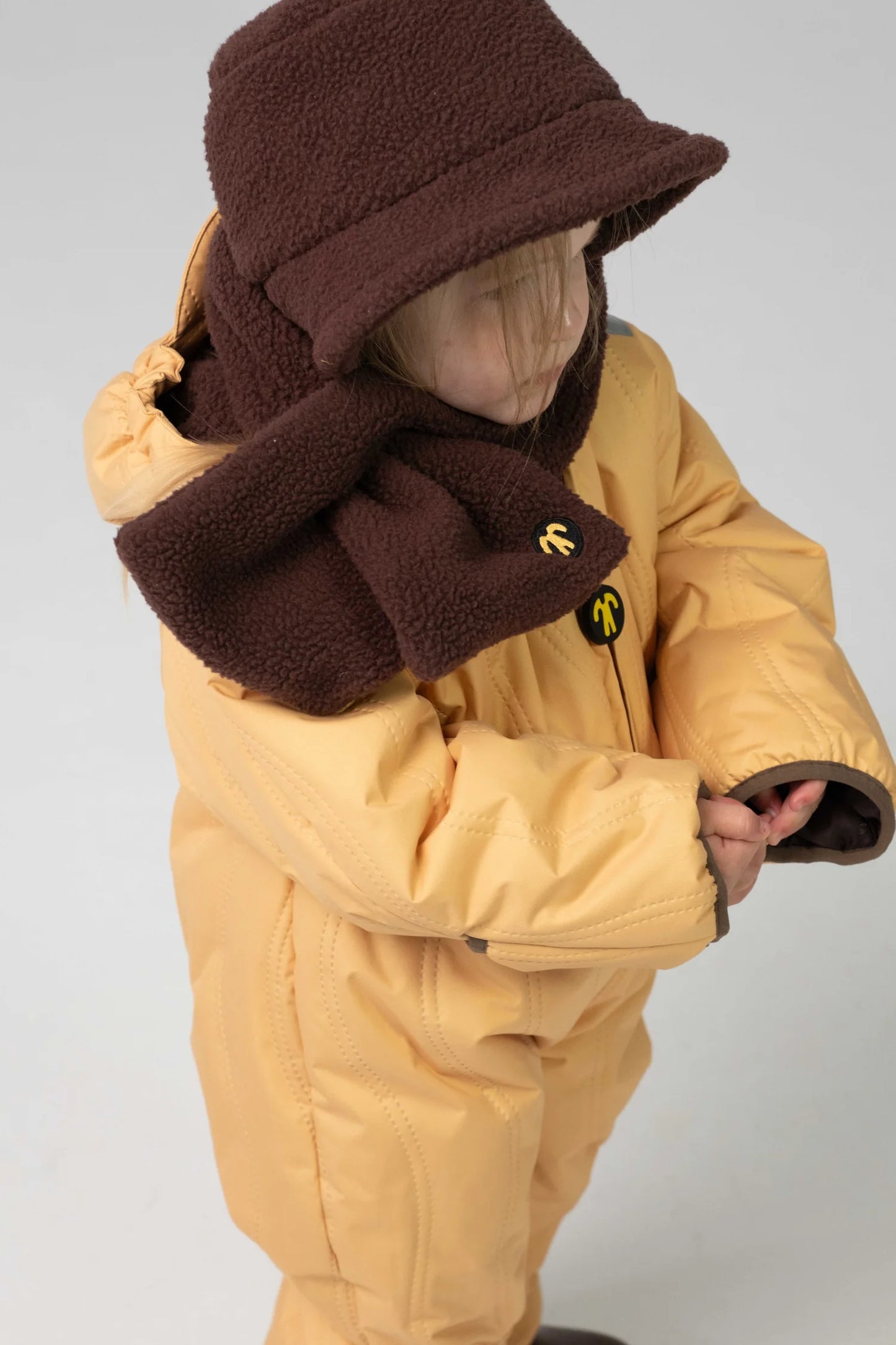 Snowsuit (costum de iarnă) matlasat căptușit cu fleece Dusk (baby) - DucKsday