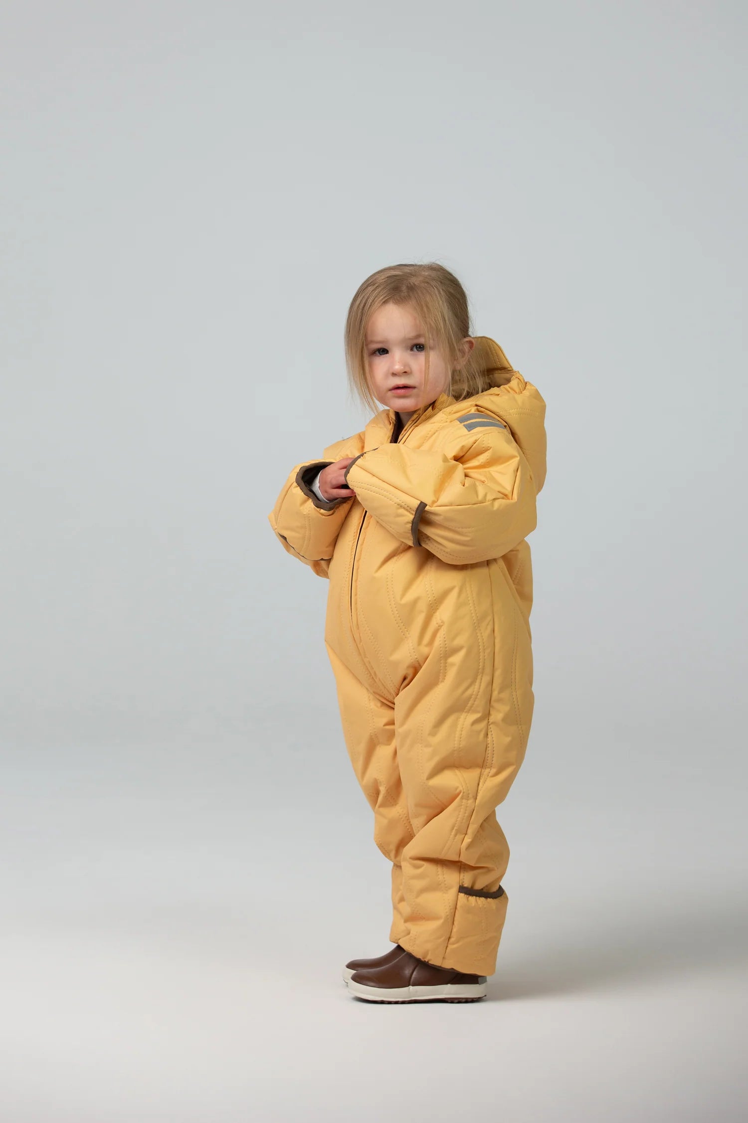 Snowsuit (costum de iarnă) matlasat căptușit cu fleece Dusk (baby) - DucKsday