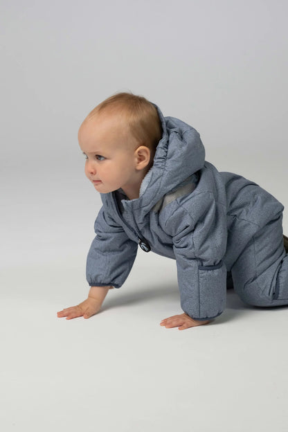 Snowsuit (costum de iarnă) matlasat căptușit cu fleece Joe (baby) - DucKsday