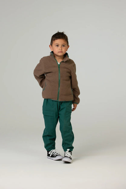 Pantaloni softshell Dark Green - Ducksday