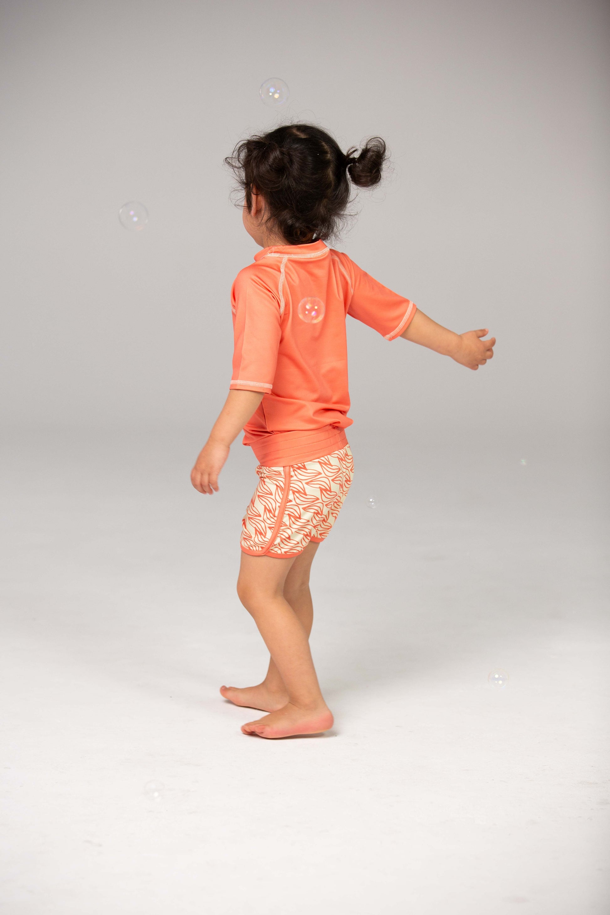 DucKsday - Tricou pentru înot cu protecție solară UPF 50+ - Coral