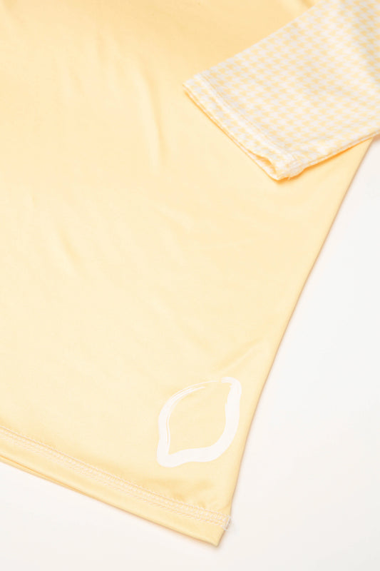 DucKsday - Tricou pentru înot cu protecție solară UPF 50+ - Lemon