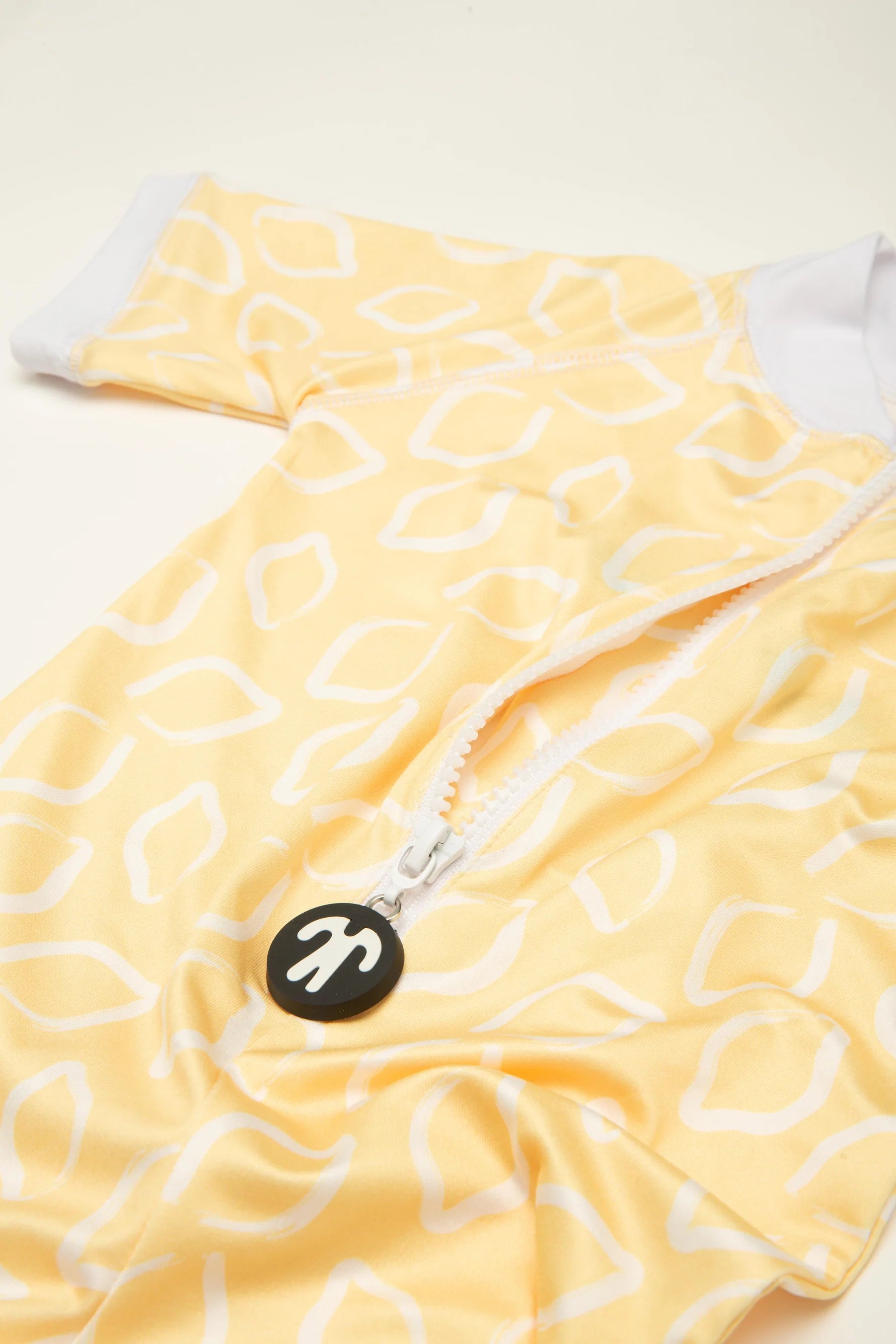 DucKsday - Costum pentru înot din lycra cu protecție solară UPF 50+ - Lemon