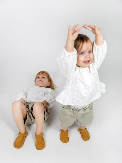 Pantofi barefoot ERDA - Camel