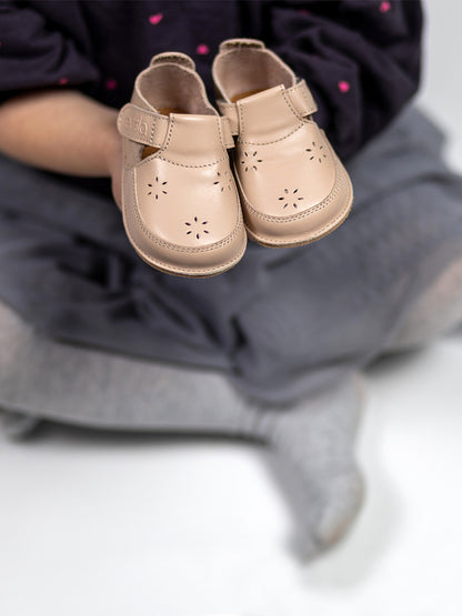 Pantofi barefoot ERDA - Rose Fleur