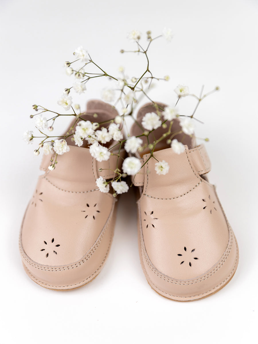 Pantofi barefoot ERDA - Rose Fleur